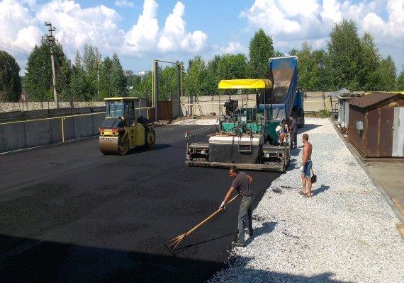 Устройство автодорог в Дедовске и Истринском районе